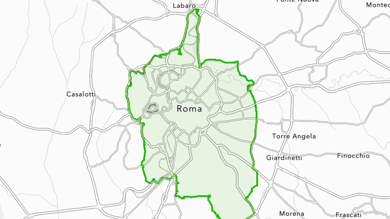 blocco auto Roma: nuova Fascia Verde ingloba Anello ferroviario